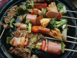 Sate Sosis Paprika/ Sate ala Bbq