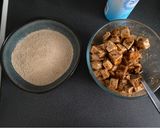 Une image de l'étape 5 de Tranches de tofu marinées et panées à l'asiatique.