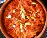 A picture of step 6 of Gajar Ka Halwa.