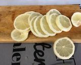 Une image de l'étape 2 de Dos de cabillaud au poivron rouge, persil’algues et citron.