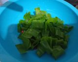 Foto langkah ke 1 dari resep Tumis Terasi Buncis Telur.