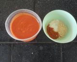 A picture of step 1 of Pasta with Creamy Marinara Sauce.