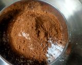 A picture of step 1 of Double Chocolate Chips Eggless Brownie.