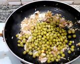 A picture of step 10 of Dhaba style matar masala.