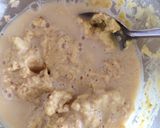 A picture of step 4 of Mirch pakoda.