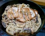 Foto langkah ke 8 dari resep Grilled Chicken Pasta.
