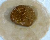 A picture of step 3 of Gur Dryfruits Paratha (jaggery dry fruits paratha).