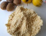 Une image de l'étape 2 de Crumble pommes kiwis.