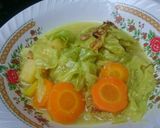 Foto langkah ke 8 dari resep Kubis Bumbu Kuning.