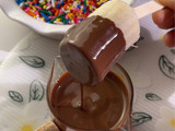 Chocolate Banana Pops