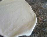 A picture of step 7 of Soft layers chapati.