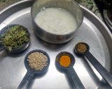 A picture of step 2 of Jowar Bajra Methi Garlic Paratha.