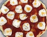 Une image de l'étape 2 de Pizza Chèvre Miel.