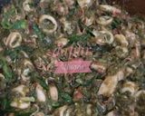 Foto langkah ke 6 dari resep Cumi asin sambel ijo.