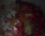 A picture of step 6 of Masala Tori.