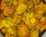 পাঁচমিশালী সবজি (Panchmishali sabji recipe in Bengali) রেসিপি ধাপ - 4 ছবি