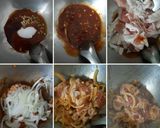 รูปขั้นตอนการทำที่ 1 ของ Korean Fried Rice and Stir Fried Pork Belly with Gochojang Sauce