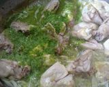 A picture of step 4 of Spicy chicken biryani.