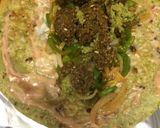 A picture of step 3 of Falafel Frankie.