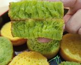 Foto langkah ke 10 dari resep Bika Ambon Ekonomis 2 Rasa.