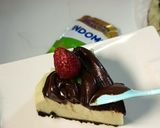 Foto langkah ke 8 dari resep No bake - cheesecake matcha.