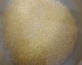 A picture of step 1 of Moong Dal Chilla.