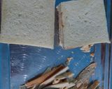 Foto langkah ke 1 dari resep Puding Roti Tawar Zebra.