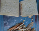 Foto langkah ke 1 dari resep Puding Roti Tawar Zebra.
