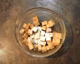 A picture of step 2 of Tofu with Clementines on a Bed of Carnaroli Rice.