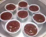 Foto langkah ke 5 dari resep Muffin Cokelat Kukus Tanpa Telur.