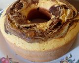 Foto langkah ke 7 dari resep Marble Pumpkin Cake (Marble bolu Labu Kuning).