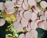 A picture of step 9 of Bandari Sausage Sandwich (Persian Sausage Sandwich).