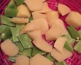 Foto del paso 3 de la receta Patatas con habichuelas verdes