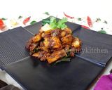 A picture of step 7 of Mushroom Pepper Fry.