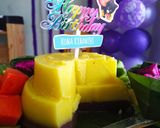 Foto langkah ke 6 dari resep Tumpeng Puding Ulang Tahun.