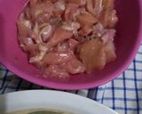 Foto langkah ke 1 dari resep Ayam Popcorn Pedas Manis.
