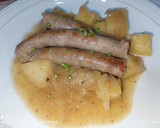 Foto del paso 4 de la receta: Salchichas frescas con vino amontillado