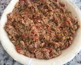 Foto del paso 3 de la receta: Pay de atún estilo vizcaína con pasta hojaldre