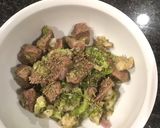 Foto del passaggio 3 della ricetta Agnello con cavolfiore e broccoli