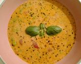A picture of step 5 of Green pea soup from heaven.