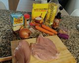 Foto del paso 1 de la receta: Pollo con almendras al estilo chino