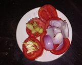 A picture of step 2 of Rajma masala.