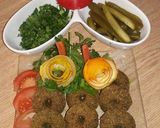 A picture of step 1 of Falafel.