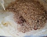 Diós piskóta Grízes - lekváros krémmel recept fázis 2 fotója