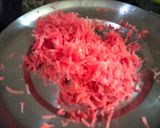 A picture of step 1 of Carrot halwa in lactose free milk.
