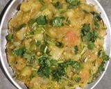 A picture of step 4 of Baingan bharta.