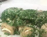 Foto del paso 4 de la receta: Ñoquis integrales rellenos de queso con salsa de espinaca