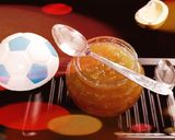 A picture of step 6 of Raw Mango Jam.