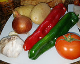 Foto del paso 3 de la receta: Merluza al horno con patatas panaderas