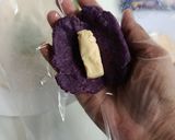 Foto langkah ke 4 dari resep Goguma cheese flower toast.
